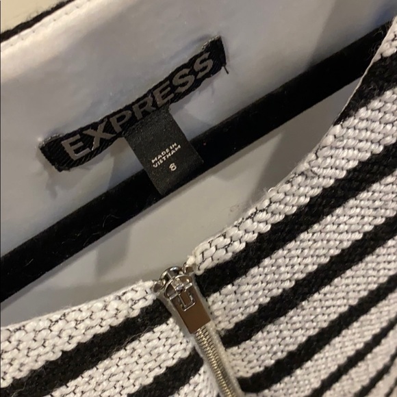 Express A-Line Dress with Zipper, Size 8 - Picture 4 of 7